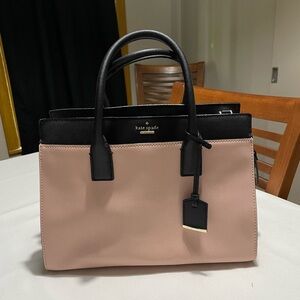 Kate Spade Black & Light Pink Shoulder Bag